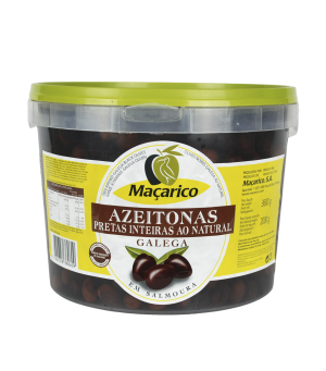 Whole Galega Black Olives 2 kg