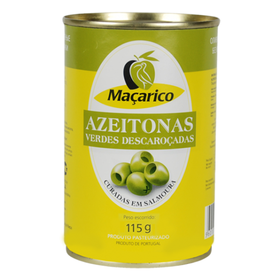 Pitted Green Olives 115 g